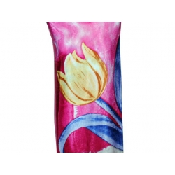 Szalik "jedwab" tulipany 578-34