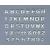 Litery, cyfry chromowane, samoprzylepne znaki 3D - plansza 200 znaków